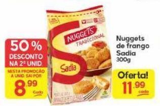 Supermercados Princesa Nuggets de frango sadia 300g oferta