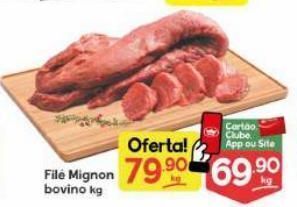 Supermercados Princesa Filé mignon bovino kg oferta