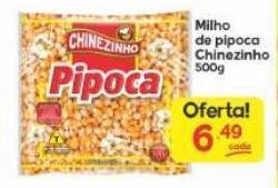 Supermercados Princesa Milho de pipoca chinezinho 500g oferta