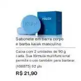 Sabonete em barra corpo