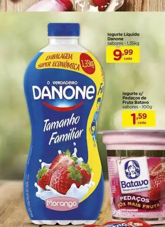 Carrefour Iogurte Líquido Danone 1.35kg oferta