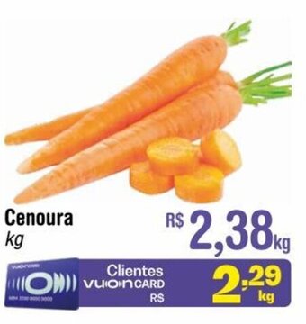 Fort Atacadista Cenoura 1kg oferta