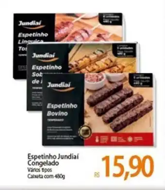 Atacadão Espetinho Jundiai Congelado 480g oferta