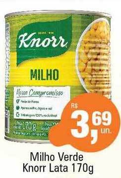 Milho verde knorr
