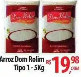 Abevê Supermercados Arroz dom rolim tipo oferta