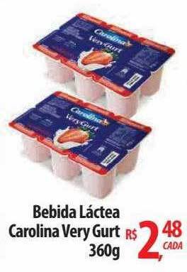 Bebida láctea carolina very gurt