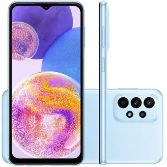 Gazin Smartphone samsung galaxy a23 6.6" octa core 128gb 4gb câmera quádrupla oferta