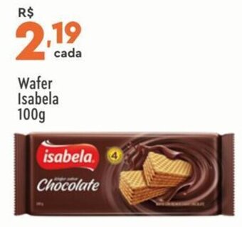 Supper Rissul Wafer Isabela 100g oferta