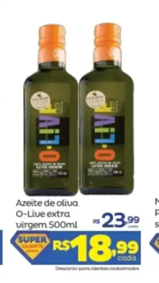 Super Lagoa Azeite de Oliva O-live 500ml oferta