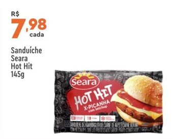 Supper Rissul Sanduiche Seara Hot Hit 145g oferta
