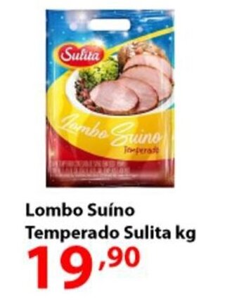 Lombo Suino Temperado Sulita 1kg
