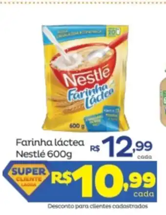 Super Lagoa Farinha Lactea Nestle 600g oferta