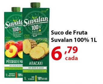 Supermercados Tischler Suco de Fruta Suvalan 100% 1L oferta