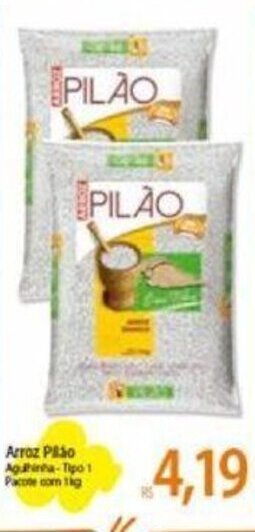 Atacadão Arroz Piláo 1kg oferta
