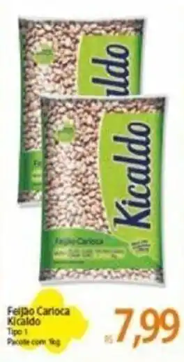 Atacadão Feijao Carioca Kicaldo 1kg oferta