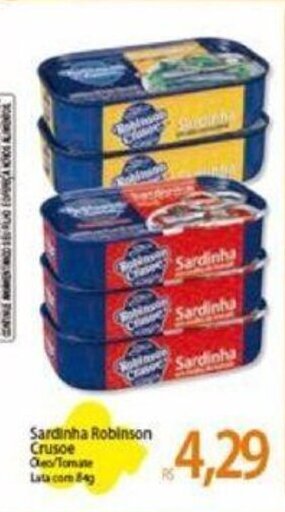 Atacadão Sardinha Robinson Crusoe 84g oferta