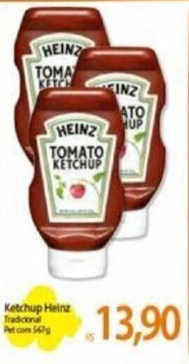 Atacadão Ketchup Heinz 567g oferta