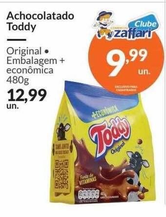 Zaffari Achocolatado toddy oferta