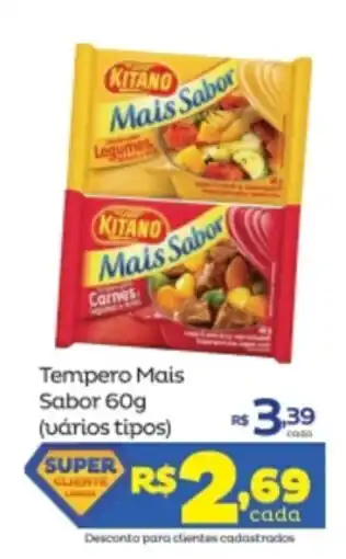 Super Lagoa Tempero Mais Sbaor 60g (varios tipos) oferta