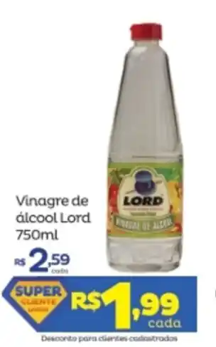 Vinagre de alcool Lord 750ml