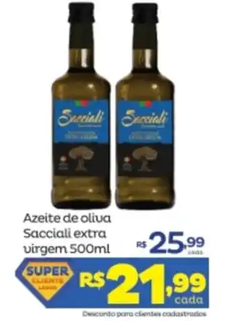 Super Lagoa Azeite de oliva Socciali extra Virgem 500ml oferta