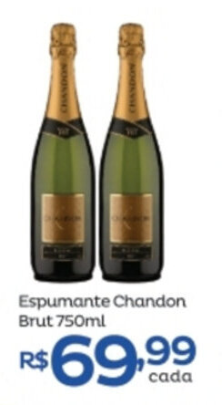 Super Lagoa Espumante Chandon Brut 750ml oferta