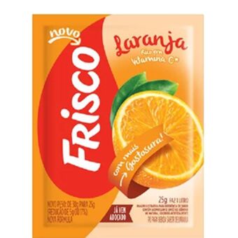 Refresco frisco 25g laranja