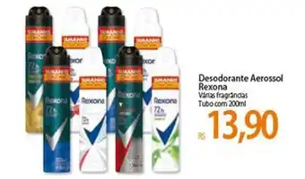 Atacadão Desodorante Aerossol Rexona 200ml oferta