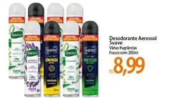 Atacadão Desodorante Aerossol Suave 200ml oferta