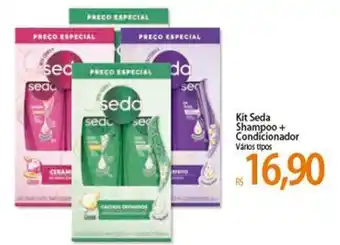 Atacadão Kit Seda Shampoo + Condicionador oferta