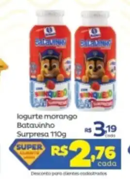 Iogurte morango batavinho Surpresa 110g