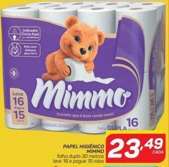 GBarbosa Papel higiênico mimmo oferta