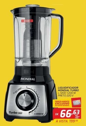 GBarbosa Liquidificador mondial turbo oferta