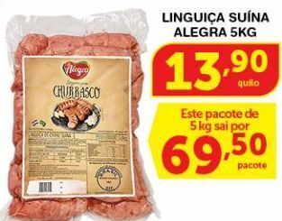 Roldão Linguiça suína alegra 5kg oferta