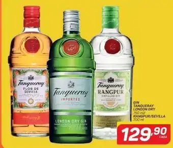 GBarbosa Gin tanqueray london dry 750ml / sevilla rangpur 700ml oferta