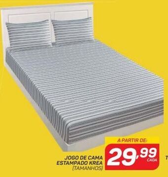 GBarbosa Jogo de cama estampado krea oferta