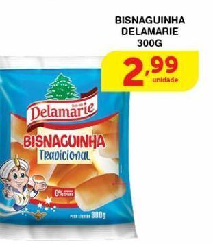 Bisnaguinha delamarie 300g