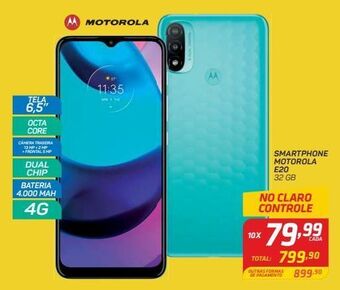 GBarbosa Smartphone motorola e20 32gb oferta