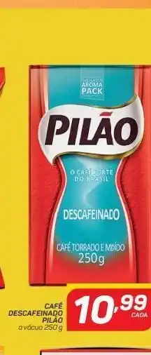 Café descafeinado pilão