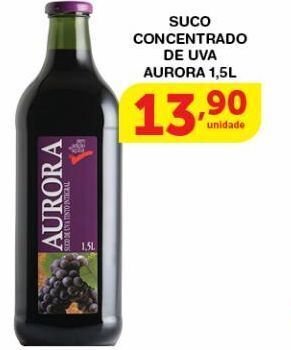 Suco concentrado de uva aurora 1,5l