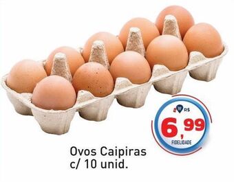Tonin Superatacado Ovos caipiras c/ 10 unidades oferta