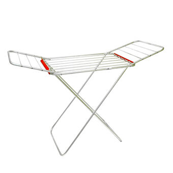 Casa e Vídeo Varal de chão alumínio 139x56cm com abas ogza oferta
