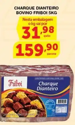 Roldão Charque dianteiro bovino friboi 5kg oferta
