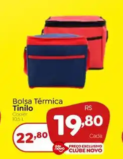 Novo Atacarejo Bolsa Térmica Tinilo 105L oferta