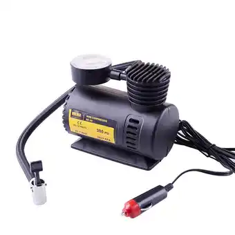 Mini compressor com manômetro 12v bolder