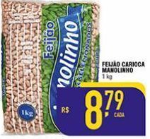 Feijão carioca manolinho kg