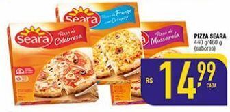 Mercantil Rodrigues Pizza seara 440g e 460g oferta