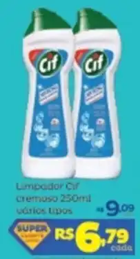 Limpador Cif cremoso 250ml varios tipos