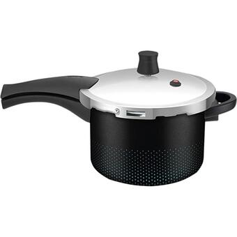 Casa e Vídeo Panela de pressão 4.5 litros rochedo smart fechamento externo preta oferta
