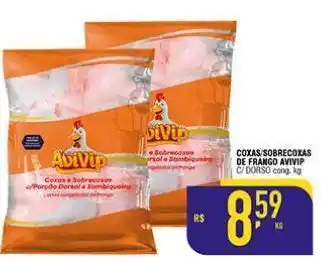 Mercantil Rodrigues Coxa e sobrecoxa de frango avivip kg oferta